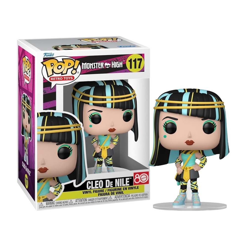 Funko Pop Cleo de Nile #117 Monster High Vinyl Figure Mattel Collectible